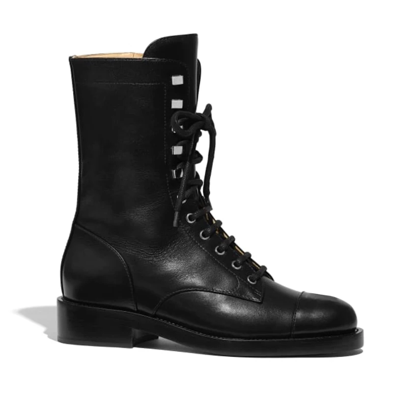 Bota Feminina/женская модная обувь на шнуровке; ботильоны для женщин; кожаная обувь; женские роскошные брендовые ботинки; Botas Mujer; 2019 Bota Feminina/женская модная обувь на шнуровке; ботильоны для женщин; кожаная обувь; женские роскошные брендовые ботинки; Botas Mujer; 2019