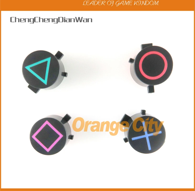 10sets Black Grey Color Abxy Button Circle Square Triangle Abxy Button For Playstation 4 Ps4 Slim Pro Controller Repair Parts Replacement Parts Accessories Aliexpress