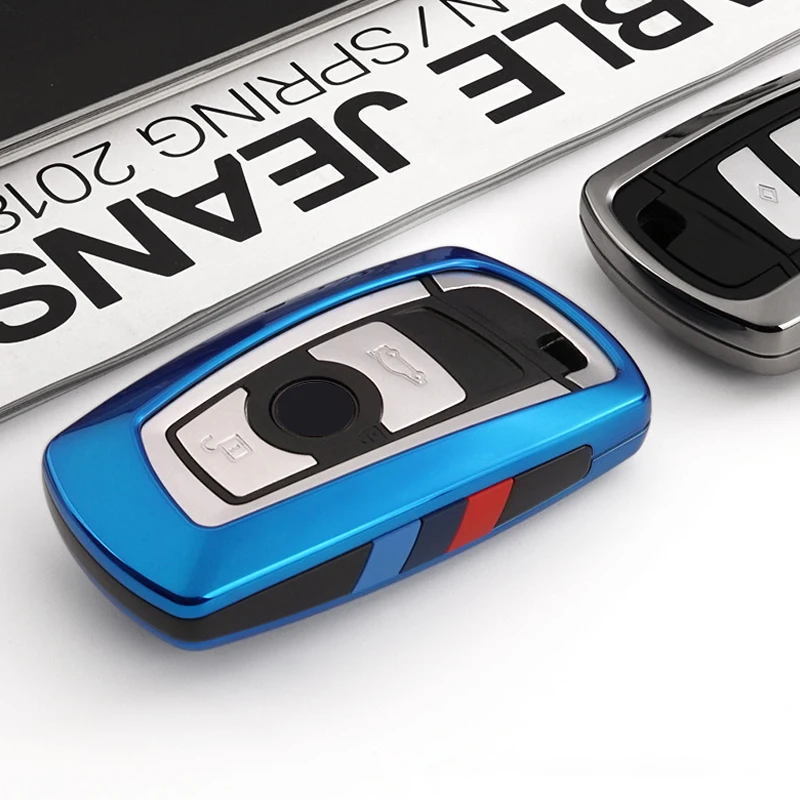 

XIANGXIXING Key Case Cover Fob For BMW 520 525 f30 f10 F18 118i 320i 1 3 5 7Series X3 X4 M3 M4 M5 E34 E36 E90 FOB Keychain
