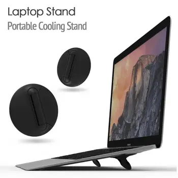 

2pcs Mini Notebook Computer Cooling Pads ABS Portable Laptop Stands Universal Computer Cooling Pads Base Holder for MacBook