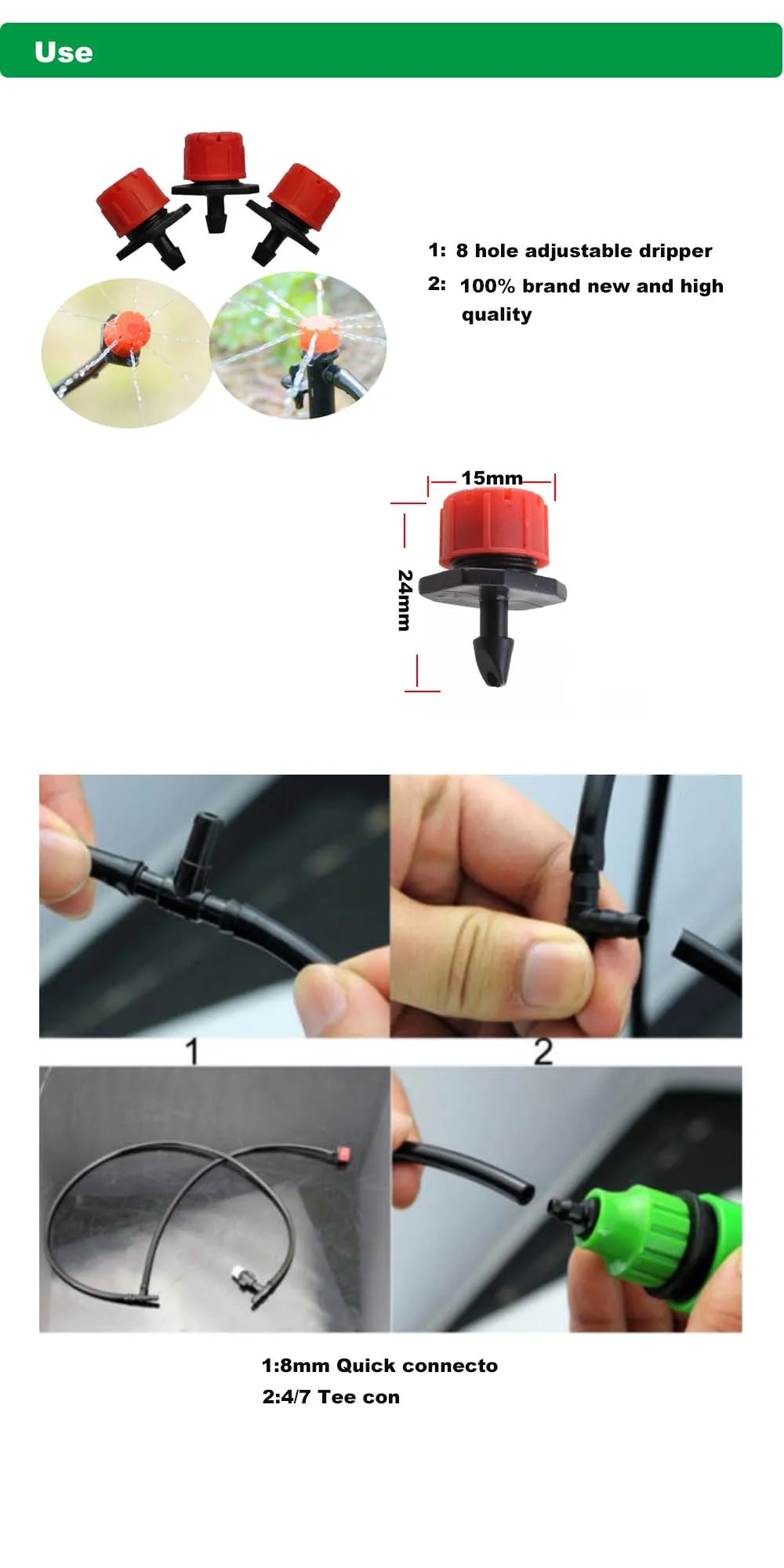 Бесплатный подарок уплотнительная лента DIY микро система капельного орошения садовое растение автоматическая система полива костюм