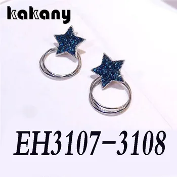 

KAKANY From Spanish Classic Bear Jewelry Female Fashion Pop Earrings Coding EH3107-3108