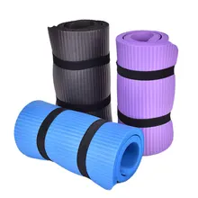 

600*250*15mm NBR Yoga Mat With Position Line Sport Carpet Mat Beginner Environmental Fitness Gymnastics Antiskid Mat Thickess