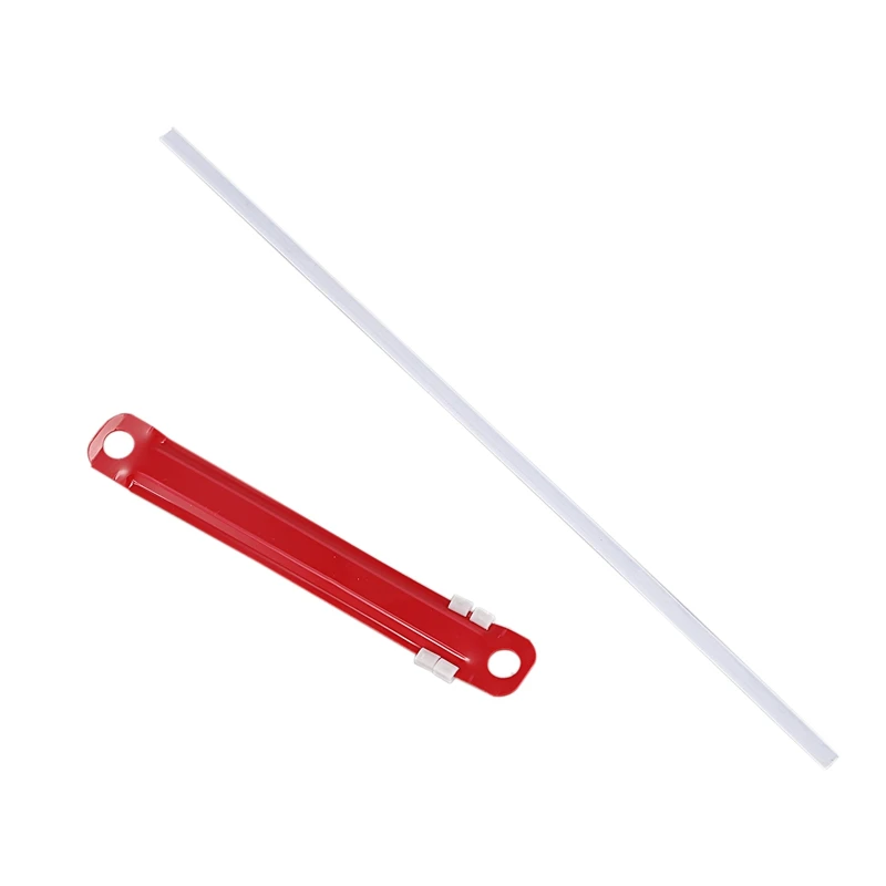 50 Pcs Office School Colorful Plastic Binding Two-Piece Document Paper Fasteners