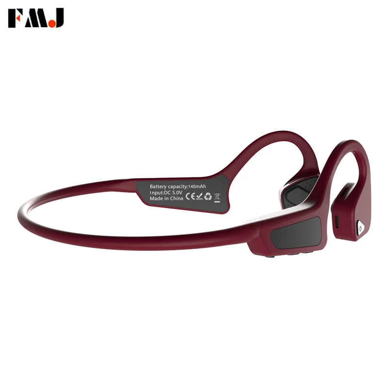

FMJ original G18 Headset Bluetooth 5.0 Bone Conduction Headset Waterproof Wireless Sports Headphones Hands-free Headset