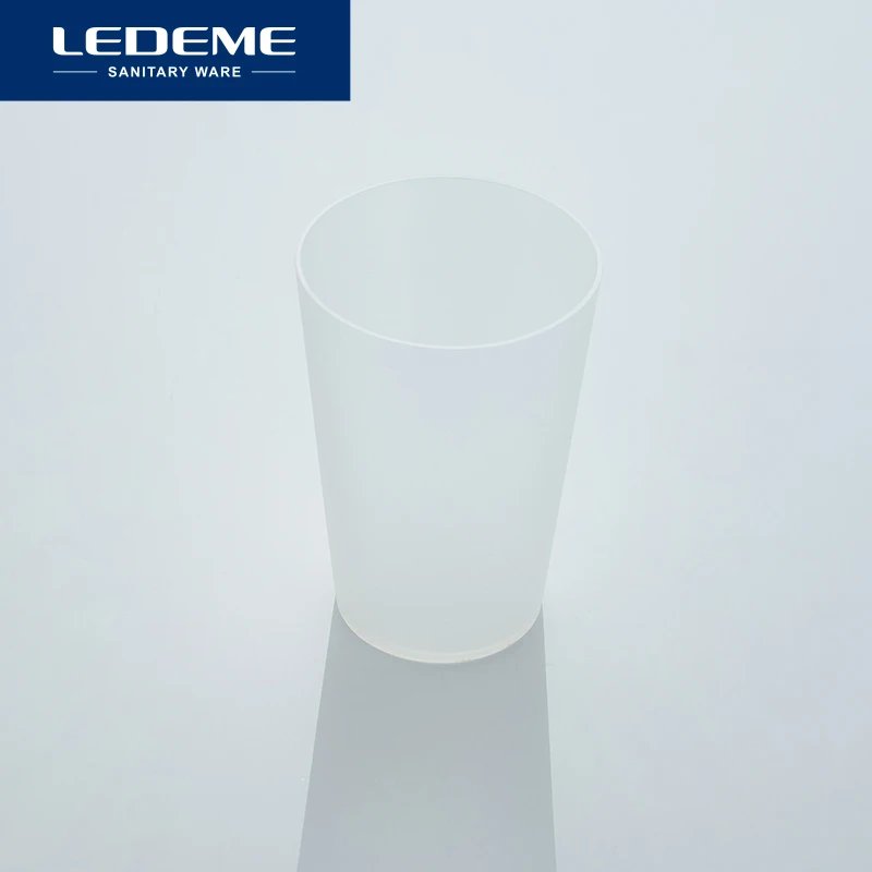 LEDEME Single Cup Holder Wall Mounted Toothbrush Tumbler Holder Cup Stand Bathroom Accessory L3706