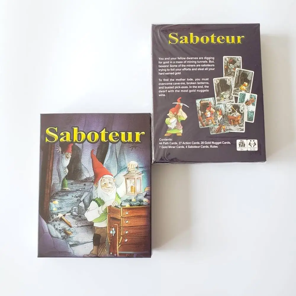 

2020 New Saboteur Puzzle Board Game For Children Board Game