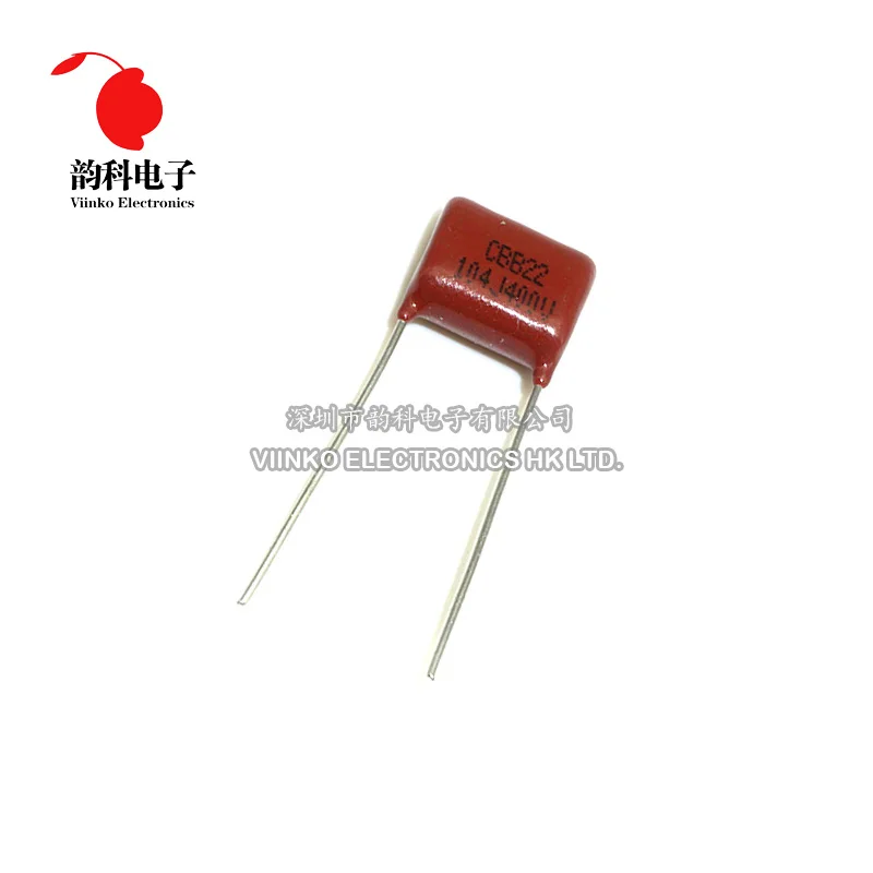 10 шт. конденсатор из полипропиленовой пленки CBB мм 104 100nF 400 В|film capacitor|polypropylene film