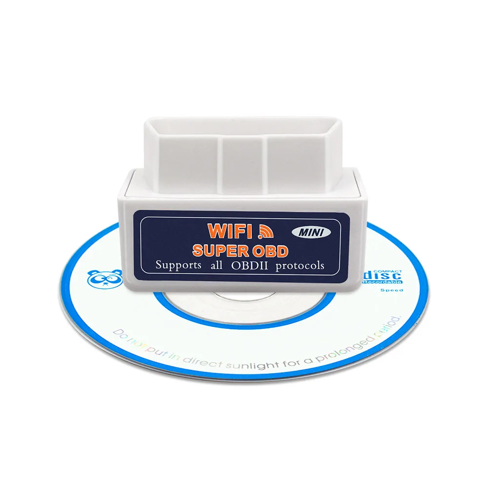 OBD2 elm327 V1.5 автомобильный диагностический инструмент wifi Elm 327 1,5 автоматический сканер OBDII адаптер OBDII для Android/IOS/PC считыватель кодов elm 327 - Цвет: wifi white