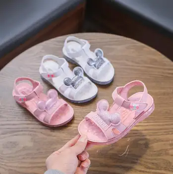 

Baby Comfortable Sandals 2020 Summer New Girls Beach Shoes Kids Casual Sandals Children Fashion Cartoon Sport Sandals
