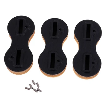 

Fcs Fusion Fin Box Surfboard Fins Surf Fin Fcs Plugs (3 Pcs ) Black