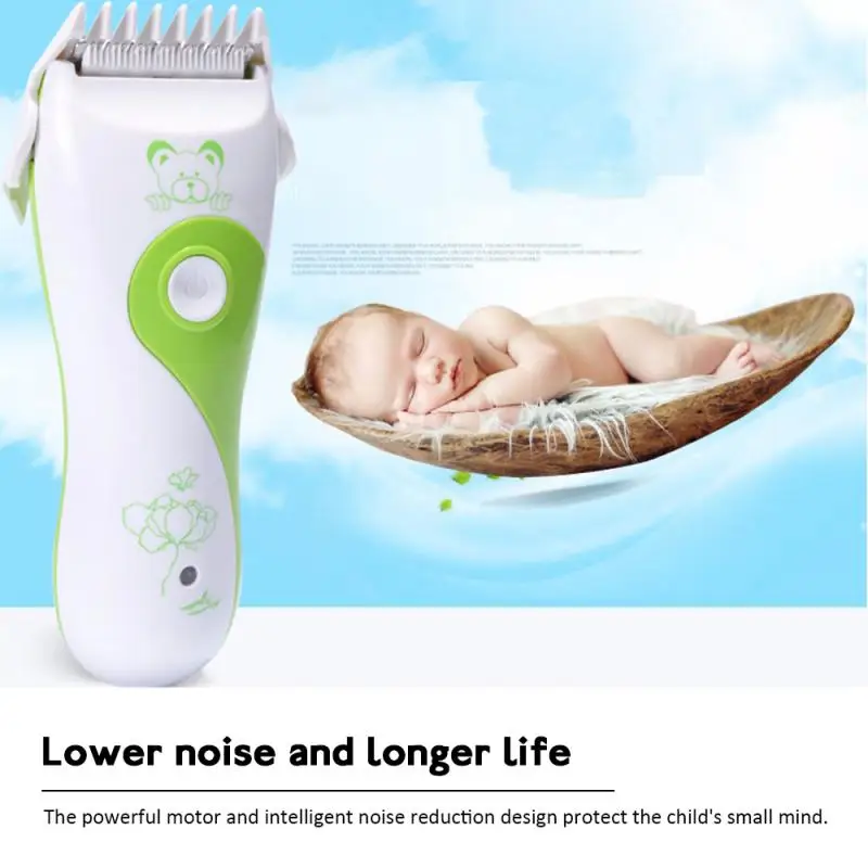 Baby Electric Hair Clipper Rechargeable Low Noise Hair Trimmer Cutting Machine Shaving Combs Children Cutting Tool Hot