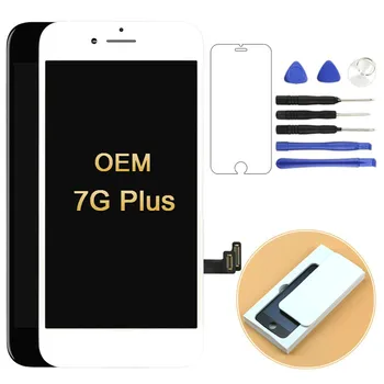 

5pcs OEM For LCD iPhone 7P 7 Plus NO Dead Pixel Display Screen Replacement parts Digitizer Assembly For iPhone 7 Plus LCD