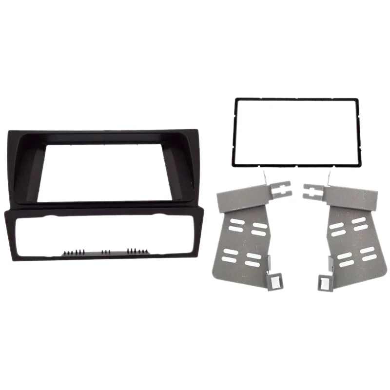

For BMW 3-Series E90 E91 E92 E93 2004-2012 2Din Audio Panel DVD Navigation Panel Frame Car Fascias Stereo Radio Panel