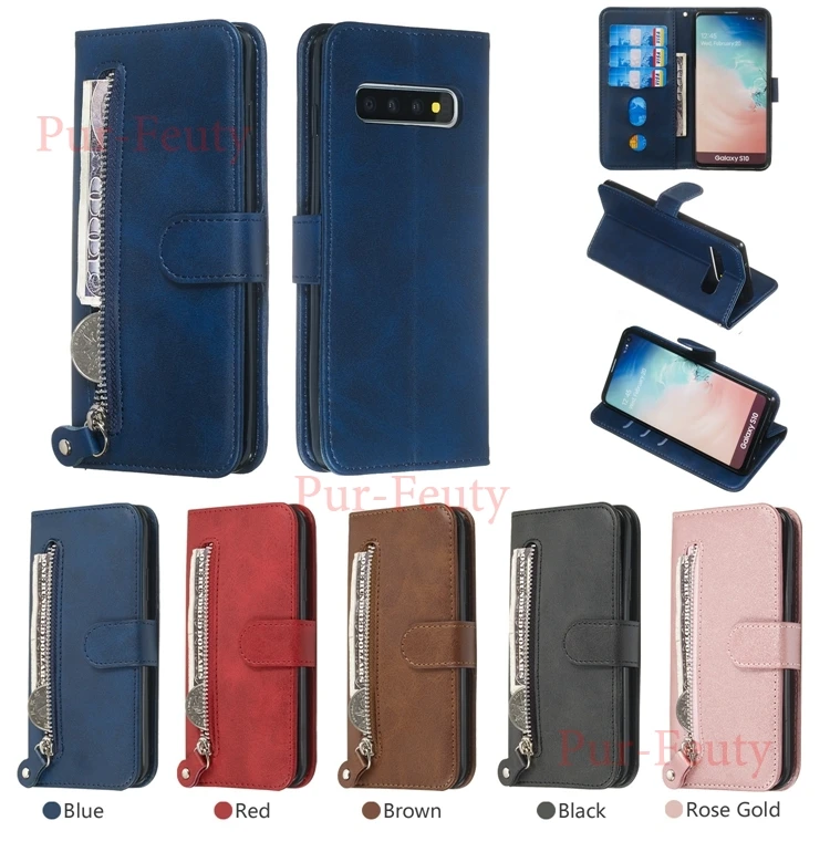 Чехол Etui samsung Galaxy S9 S10 J4 J6 плюс A7 J4 J6 J7 2018 Note 8 9 10 Pro кошелек кожаный подставка с магнитной застежкой обложка книги