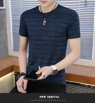 

Men's casual short-sleeved t-shirt wild clothes tide 6179