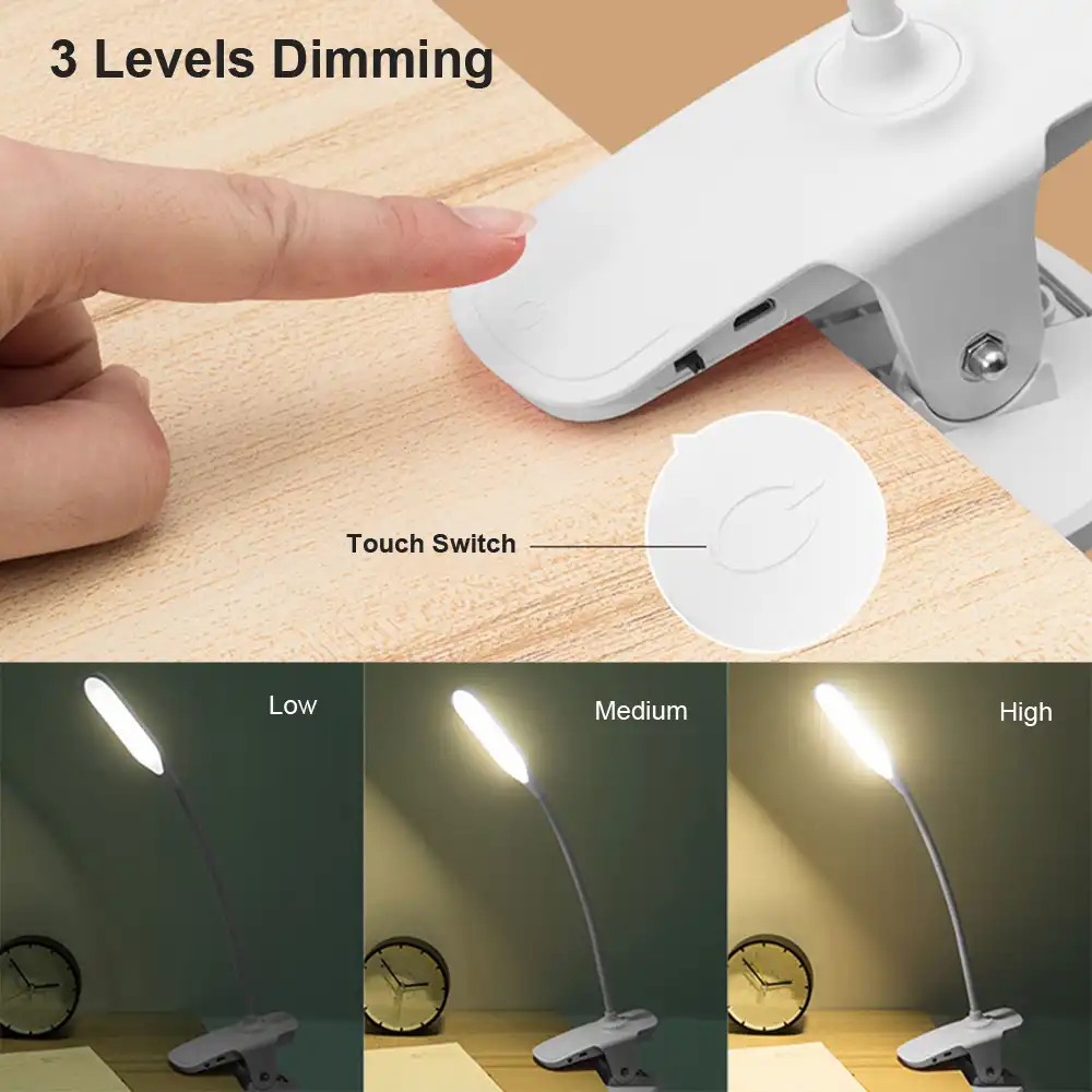 cabezal doble qumox lampara de lectura
