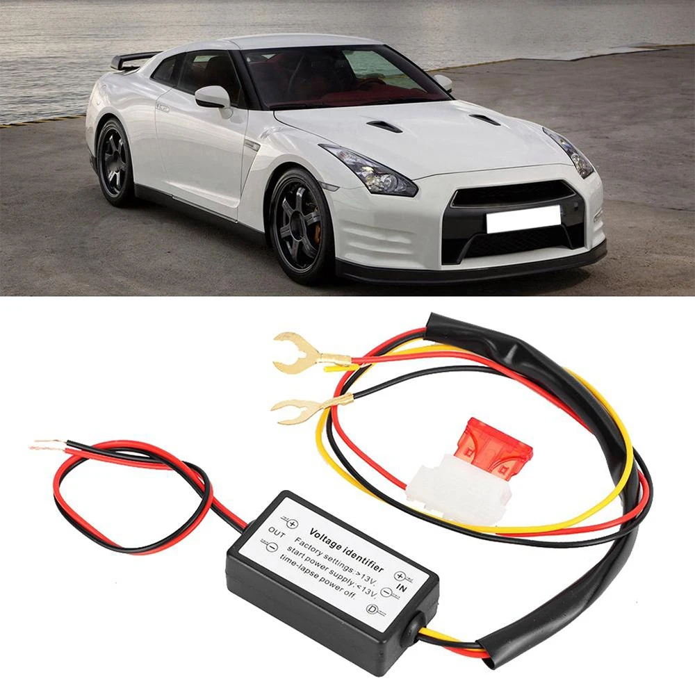 Car Accessories Auto Replacement Parts Automatic Dimmer Harness DRL For Control Cars Led Daytime Running Lights Relay Switches