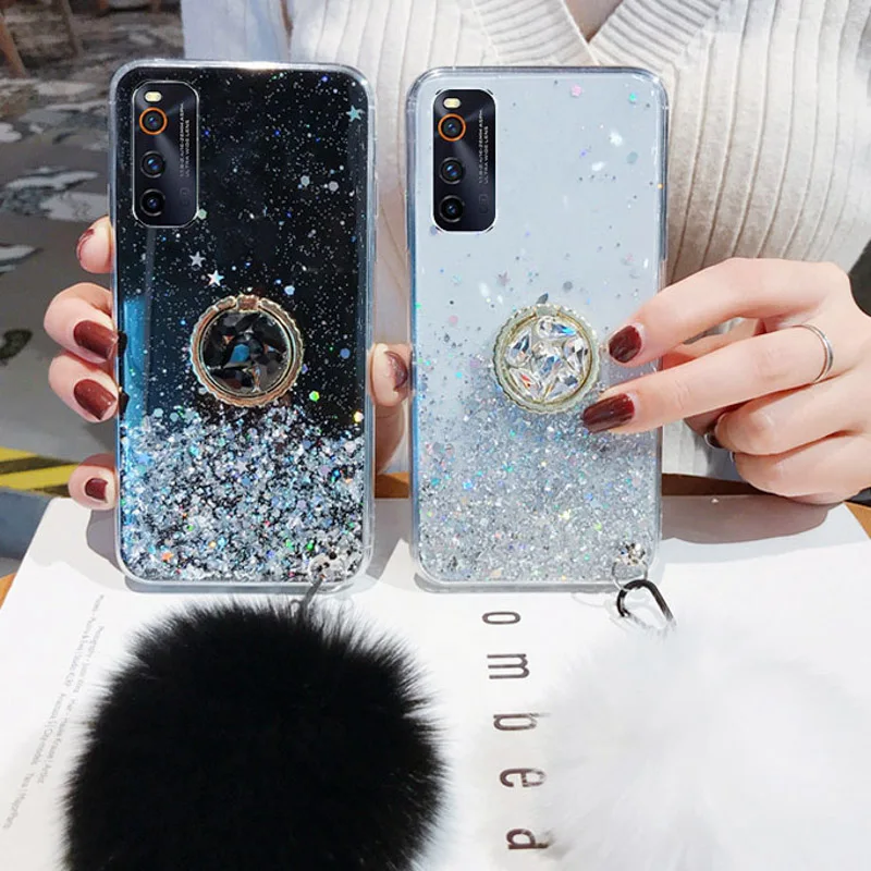 Мягкий ТПУ чехол для Vivo Y19 2019 Y17 Y12 Y15 Y3 S6 S5 V17 V11 V15 S1 Pro Y9S X23 X27 U3 U10 U20 Nex 3 IQOO NEO блестящий