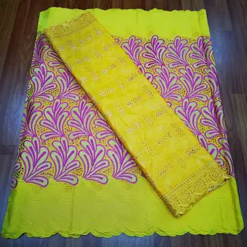 

Bazin Riche Fabric High Quality tissu africain broderie coton 2020 Handcut Dry Lace Fabric bazin brodé