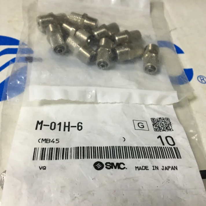 1Bag/10pcs New SMC M 01H 6 M01H6 FittingsBuilding Automation AliExpress