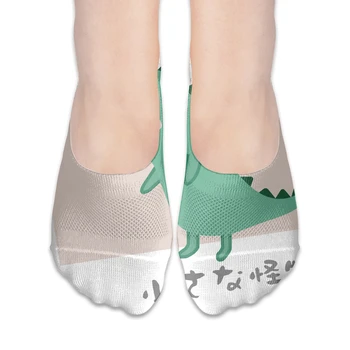 

Versiﾳn Japonesa Del Dinosaurio Casual Punky Novedad sock