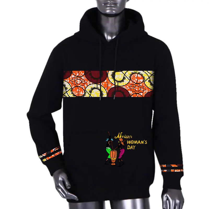 

Men's sweater 2019 New African Mens Clothing Long Sleeve Dashiki for Men Clothing pluz size 5XL African Print sweater WYN1005