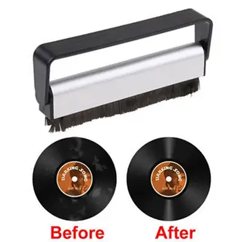 

Portable Record Cleaning Brush Carbon Fiber Anti Dust Cleaning Tools