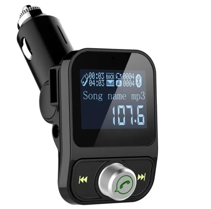 

10pcs FM Transmitter Wireless Bluetooth FM Handsfree Car Kit LCD Audio Car MP3 Player 3.5mm AUX Adatper HY88