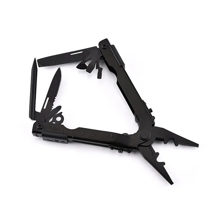 Stainless Steel Multifunctional Folding Knife Pliers Hand Tool Screwdriver Mini Portable Tool Folding Pocket Outdoor Tool