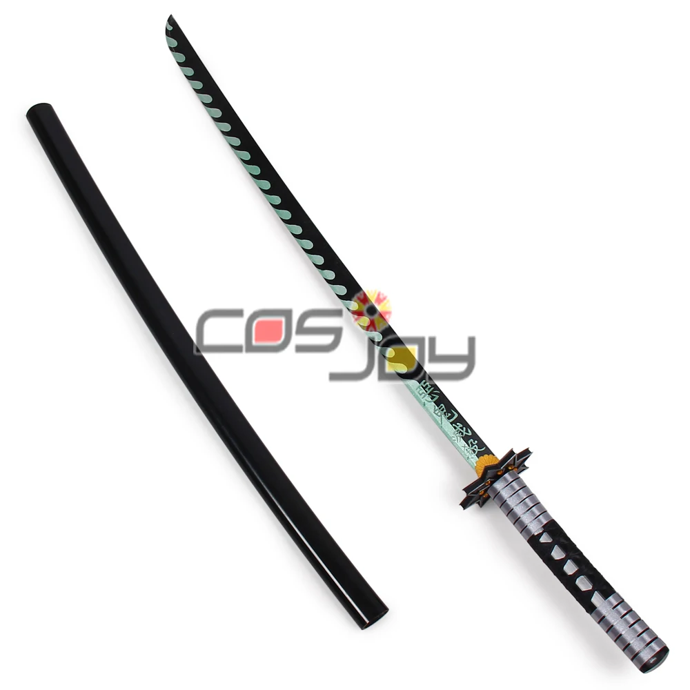 

39" Demon Slayer: Kimetsu no Yaiba Shinazugawa Sanemi Sword PVC Cos Prop 3008