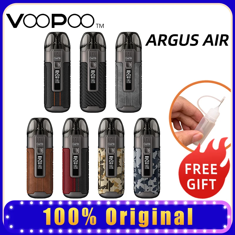 Voopoo-kit de AirPod Argus Original con batería de 900mAh y cápsula de 3,8 ml, novedad AI chip 25W & Max mono T