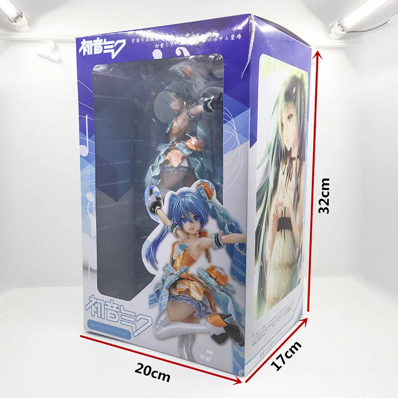 Аниме Peripheral maxmf Hatsune Miku Organge Flower Princess Orange Blossom Garage Kit Модель игрушки