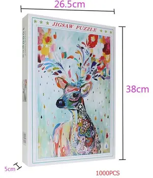 

Toy Puzzle Educational Toys 2020 Adults Puzzles 1000 Piece Large Game Interesting Toys Personalized Gift Paper Jigsaw Puzzle