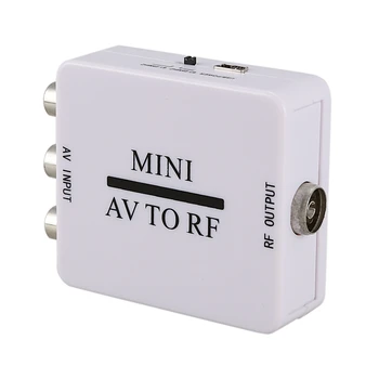 

Mini Rca Cvsb Av To Rf Adapter 67.25Mhz 61.25Mhz Video o Tv Signal Switcher Box Converter