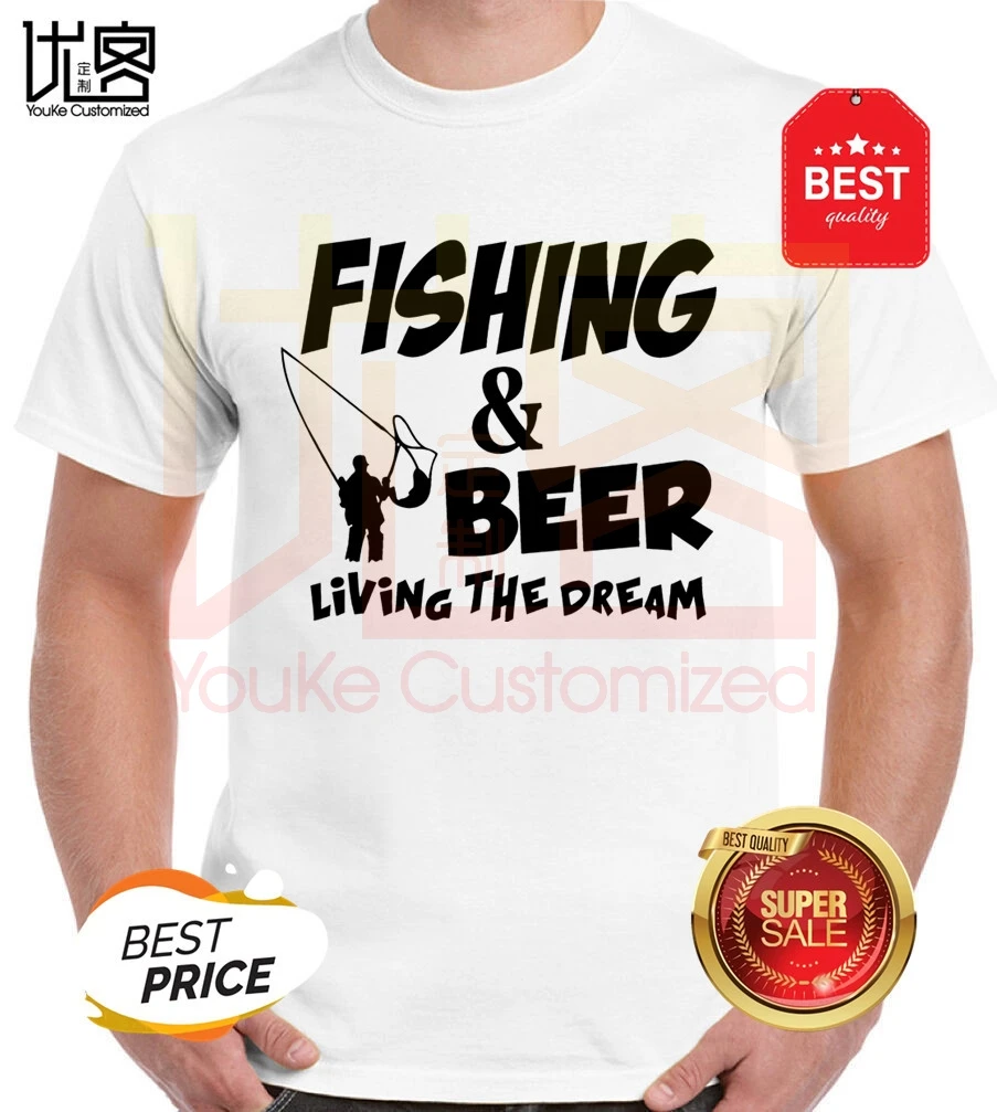 2020 новая брендовая модная летняя футболка с надписью Fishinger Beer Fish Sporter Flying Fresh Fun Gift