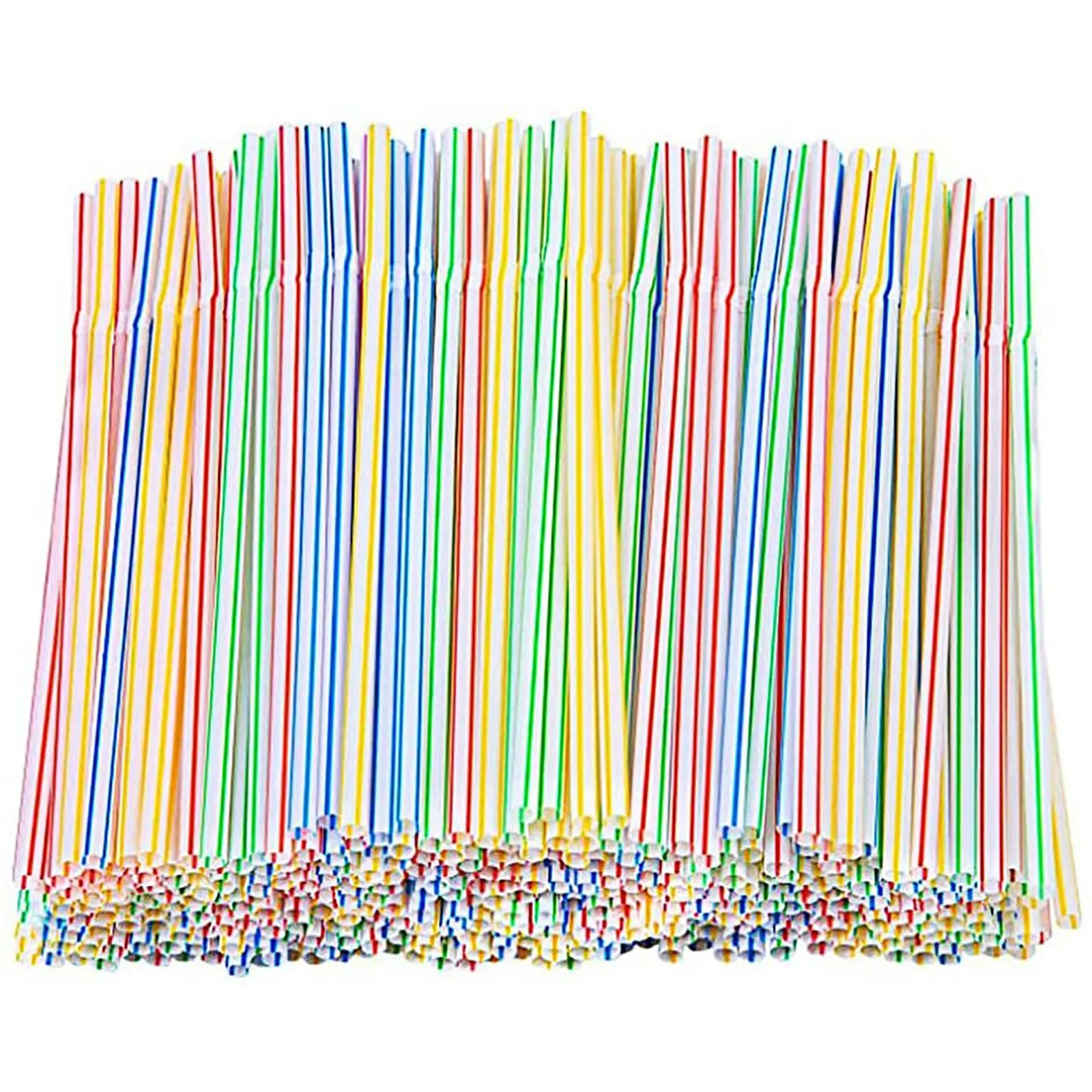 approx 8 inch long 'Spoon Straws' Quality Multi-coloured PARTIES SUPPLIES 