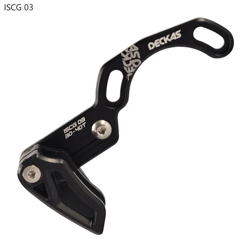ISCG03 black Велосипед/направляющая велосипедной цепи MTB ультра светильник стабилизатор цепи горная дорога односкоростная широкая узкая Шестерня кольцо направляющая цепь анти-капля - Цвет: ISCG03 black