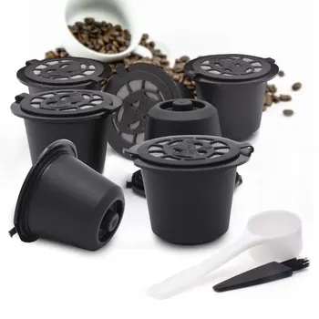 

Reusable Coffee Pods Small Reusable FilLED Coffee Capsule Cup Coffee Filter Repeatable Recycling Coffee Cap