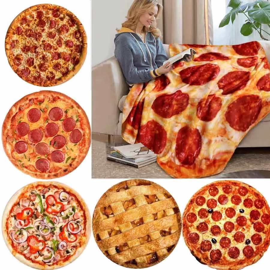 WOSTAR теплое Флисовое одеяло tortilla для пиццы