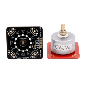 

High Quality 3 Way 3 Position Rotary Switch Signal Source Selector Rotary Switch Circuit PCB Board for Audio Amplifier DIY