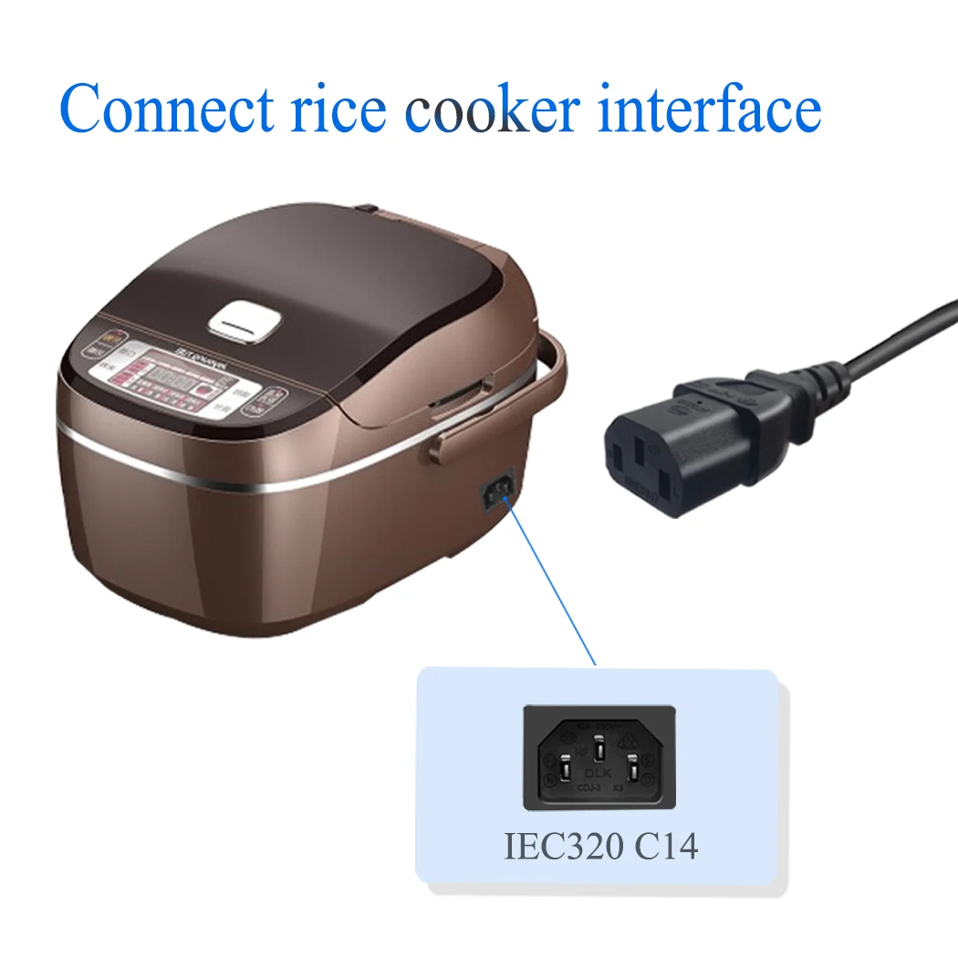 C13 C14 0 3 м/1 фут 3*0 75 мм IEC 320 к штекер гнездо удлинитель питания переменного тока Шнур