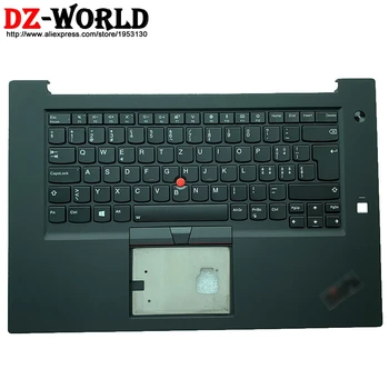 

New/orig Shell Palmrest Upper Case With Swiss Backlit Keyboard for Lenovo Thinkpad X1 Extreme P1 1st Gen Laptop 01YU795 01YU794