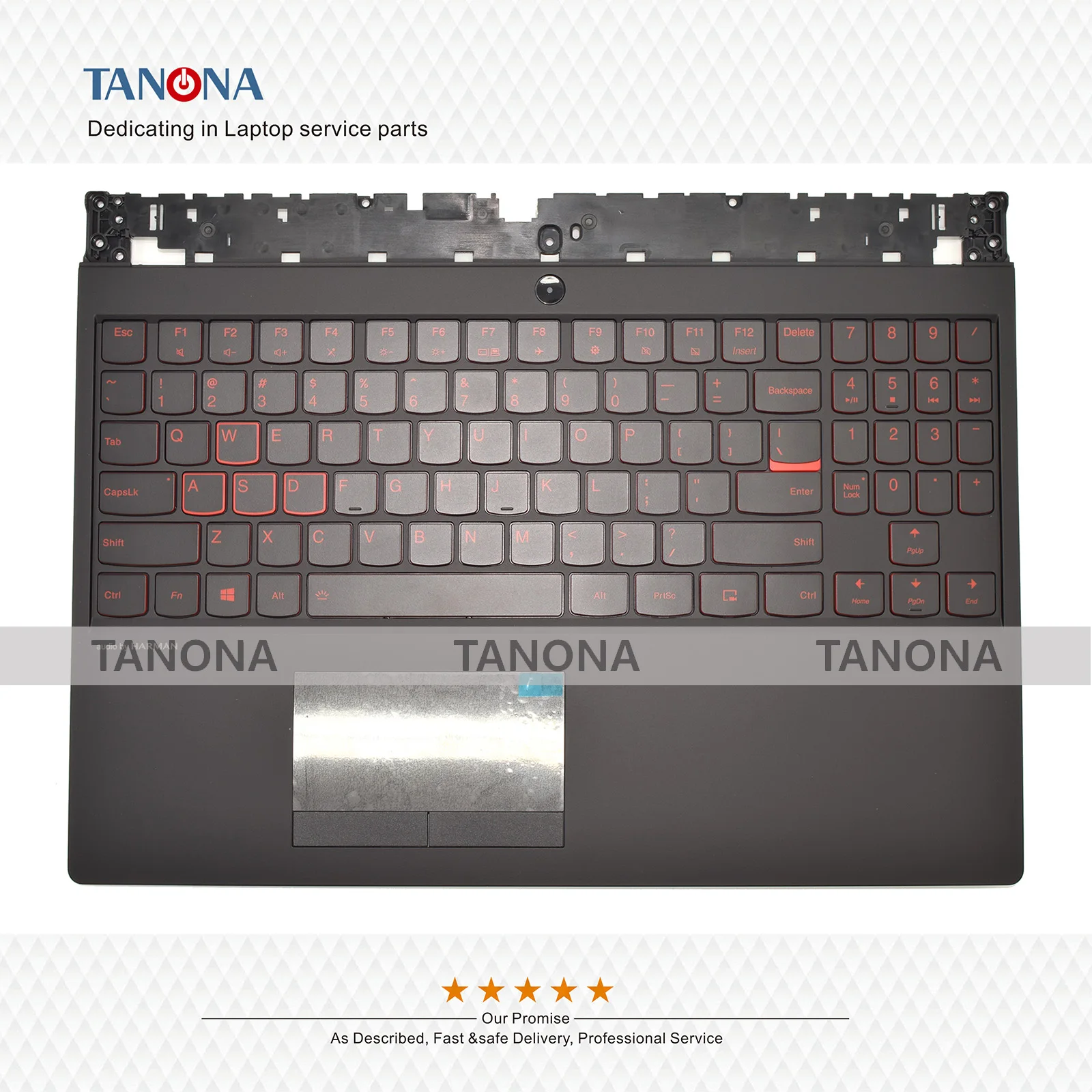 AP17L000900 5CB0R40212 для lenovo Legion Y530 Y7000 верхний чехол Упор для рук верхний чехол Клавиатура США КБ Рамка W/с подсветкой красный