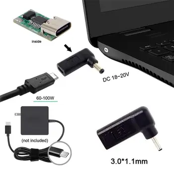 

Laptop Charger Adapter Converter USB Type C Female Dc Power Jack 5.5mm 4.0mm 7.4mm 3.0mm 2.5mm For Lenovo Thinkpad