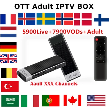 

X96S Android 8.1 Smart IPTV Box AIRPLAY/DLNA With 1Year France Portugal Belgium Netherlands Belgium UK IPTV Subscription TV Box