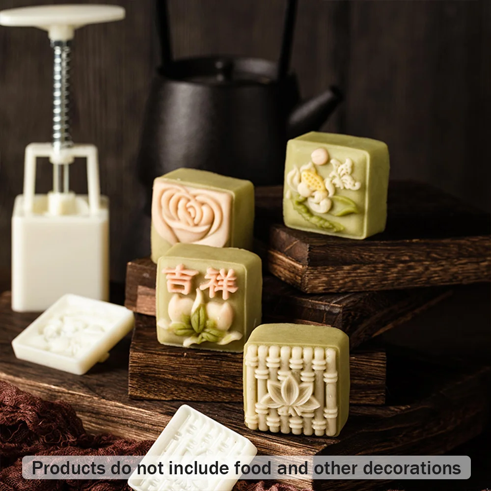 Form for Baking Oriental Pastry and Confectionery Molds Bakery Accessories Moon Cake Mold Mooncake Mould Ma'amoul Cookie