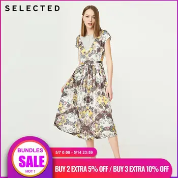 

SELECTED Women's Summer National Print Splice Dress S|419261503