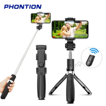 

3 IN 1 Wireless Bluetooth Selfiestick with Tripod Remote Shutter Palo Selfie Handheld Extendable Foldable Monopod For Smartphone