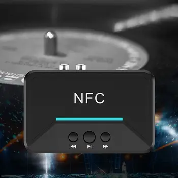 

5.0 Bluetooth Receiver Smart NFC A2DP RCA AUX 3.5MM Jack Wireless Adapter Car